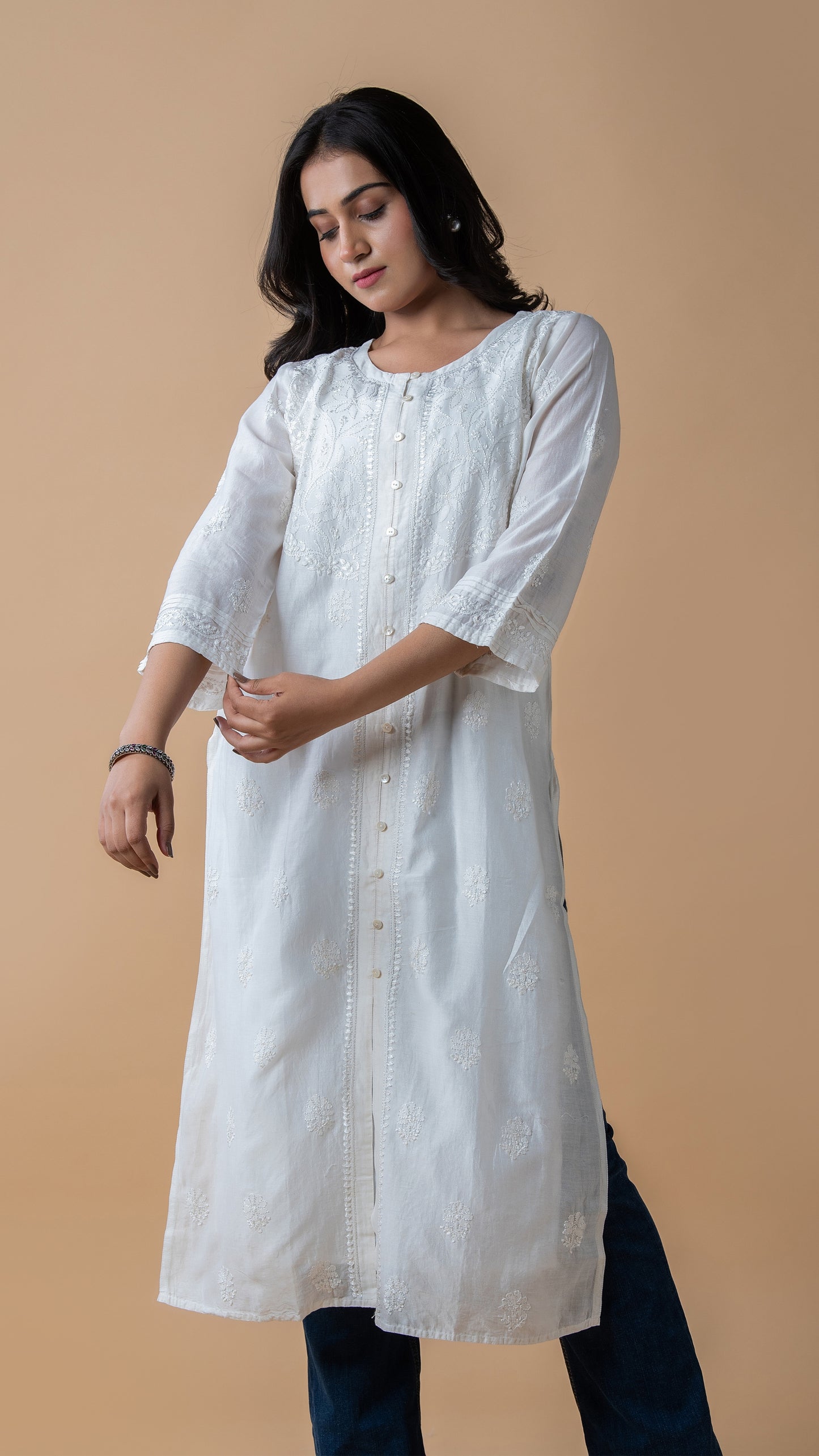 Chanderi Kurti