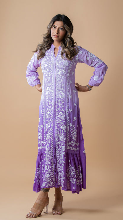 Ombre Muslin Tunic