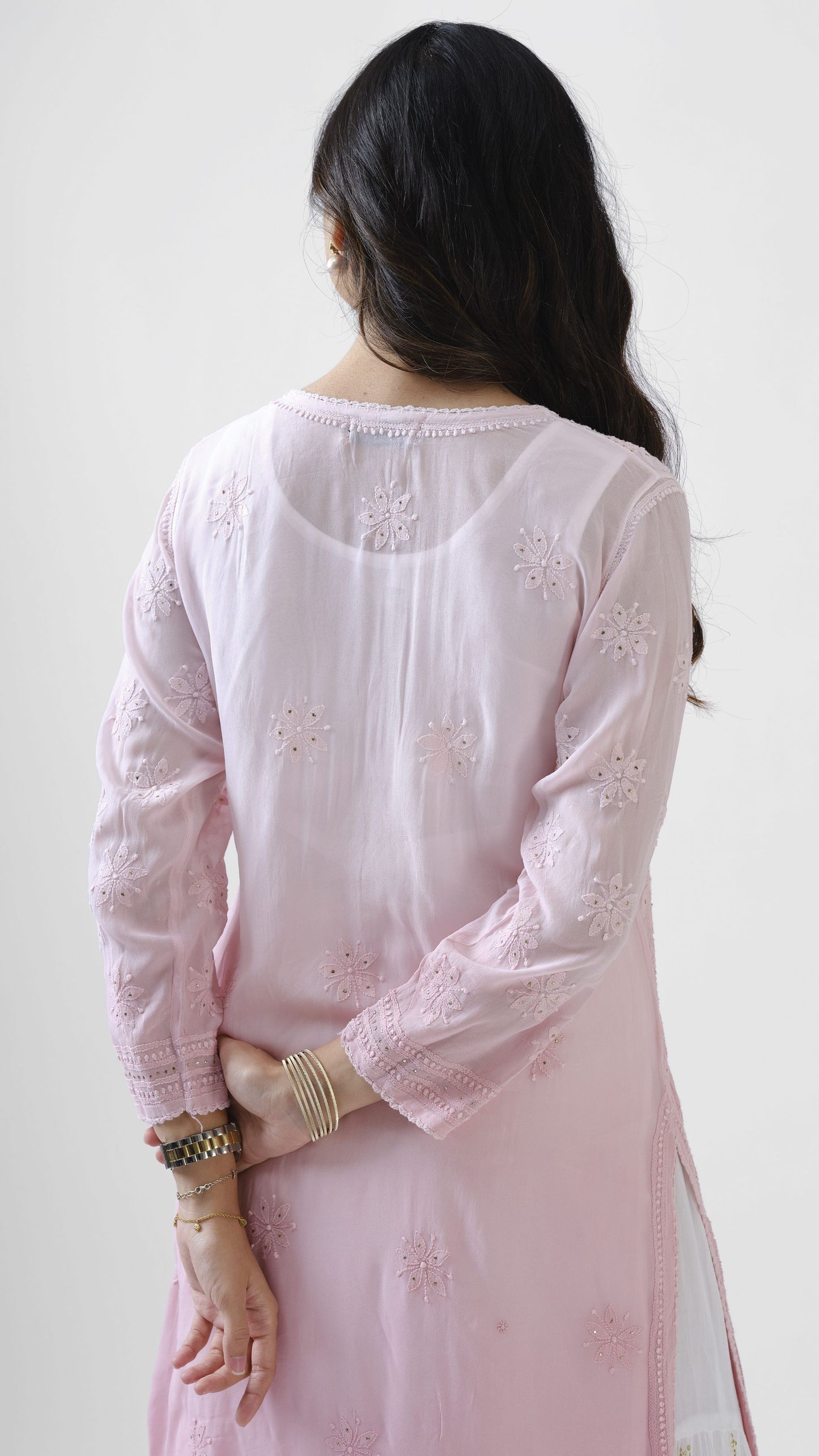 Full Jaal Georgette Kurta