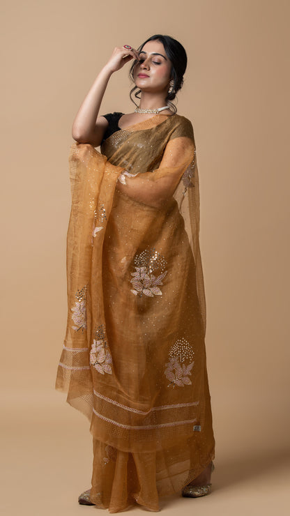 Organza Saree