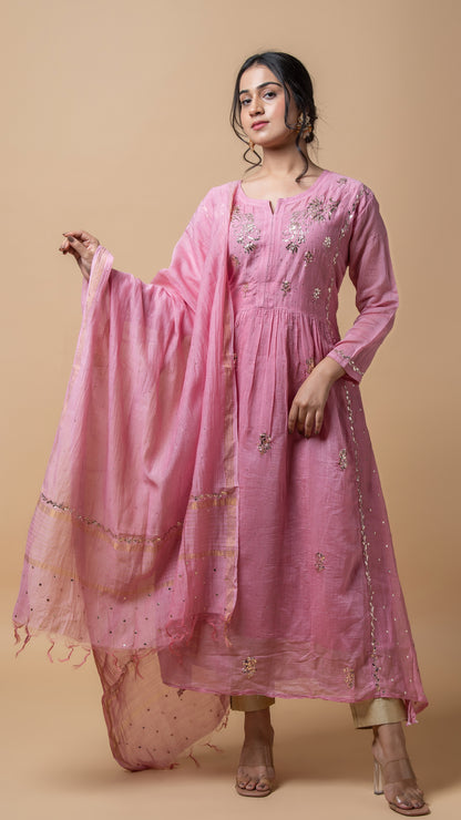 Mulmul Kurta & Dupatta